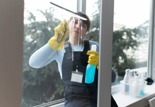 Nettoyage de vitres intérieures et extérieures à Mazeirat